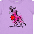 thumbnail image 4 of Inktastic Valentine's Day Graffiti T-rex with Heart Shaped Candy Box Boys or Girls Toddler T-Shirt, 4 of 5