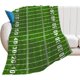 thumbnail image 1 of LHSHID Flannel Fleece Blanket American Football Field Green for Bedroom Couch Travelling Comfortable All Season Air Conditioning Blanket for Adult Chidern 50x60in, 1 of 6