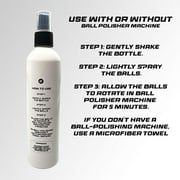 Ghost Billiards Pool Ball Cleaner – 300ml Spray | Removes Chalk, Oil & Grime | Safe for All Standard Billiard Balls | Phenolic Billiard Ball Formula