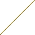 thumbnail image 2 of 10K Yellow Gold 1.5mm Solid Diamond Cut Franco Chain Necklace (24"), 2 of 4