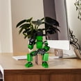 thumbnail image 4 of Multi Joint Movable DIY Action Figure Kit, Articulated Human Model for Custom Assembly, Cool Collectible Doll Parts with and Accessories for Posing Display, Green, 4 of 4