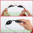 thumbnail image 3 of Red Light Goggles, Blocking Strong Light, With Adjustable Straps That Perfectly Fit Any Face Shape. Perfect Red Light Protection, Tanning or Sunbathing. 2 PCS, 3 of 6
