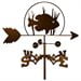 thumbnail image 2 of Handmade Sun Pan Fish Weathervane, 2 of 4