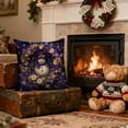 thumbnail image 4 of Under $5 Christmas Decorative Pillow Covers 18x18" Christmas Pillow Cover Sofa Decoration Pillow Cushion Cover Xmas Decorations, 4 of 7