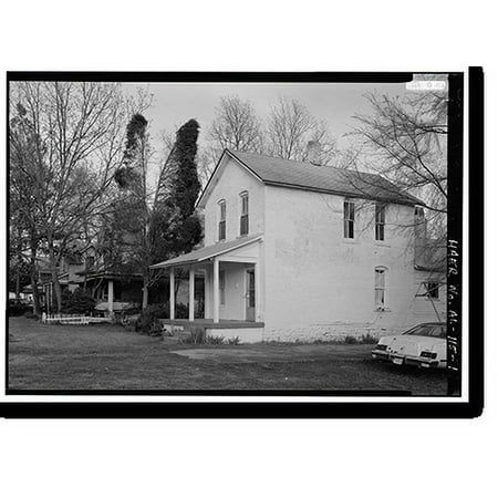 Historic Print, 223 Second Street (House), Thomas, Jefferson County, AL, 18" x 24"