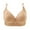 Beige, variant on Dealovy Plus Size Bras for Women Wireless Full Coverage Adjustable Strap Graphic Print Everyday Bras