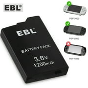 EBL 3.6V 1200mAh Lithium Ion Battery for Sony PSP 2000/3000 PSP-S110 Console