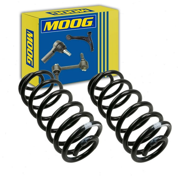 MOOG Rear Coil Spring Set compatible with Pontiac G6 3.5L 3.6L 3.9L V6 2006-2010