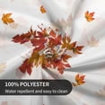 thumbnail image 2 of Fall Tablecloth, Autumn Maple Leaf Round Tablecloth 60 Inch, Thanksgiving Circle Table Cloth for Rustic Farmhouse Kitchen Decor, Wipeable Polyester Fabric Table Cover for Holiday Outdoor Party, 2 of 6