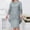 Gray, variant on Plus Size Evening Gowns for Women Formal Dresses for Women Slim Elegant Lace Short Dresses,Fit & Flare Casual Womens Fashion Blue M