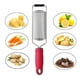 thumbnail image 3 of Rallador de Queso Multifuncional ANGGREK de Acero Inoxidable Zester de Limón Antideslizante Rojo, 3 of 7