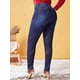 thumbnail image 4 of Jeans Talla Extra Estampado Mariposa Rosegal  Vaqueros de talla grande, 4 of 5