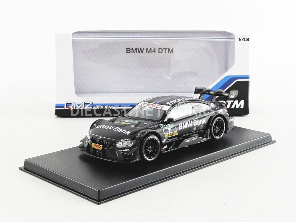 BMW M4 DTM 2017 1:43 Scale Model Car Collectable Diecast Toys Collection White