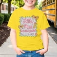 thumbnail image 6 of XAOFW Girls Back To School T Shirts Short Sleeve Round Neck Cartoon Printed Tees Lightweight First Day Of School Shirt For Toddler Kids Breathable Tops 11-12 Years, 6 of 7