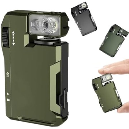 G5 EDC Flashlight - 400 Lumens, Rechargeable Convenient Mini Flashlight, Portable Magnetic Mini Flashlight with RGB Light, Super Bright 3 Speed EDC Flashlight for Outdoor, Dark Lighting