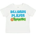 thumbnail image 3 of Inktastic Billiards Player in Training Boys or Girls Toddler T-Shirt, 3 of 5