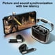 thumbnail image 4 of Auriculares inalámbricos Bluetooth 5.3 | Estuche transparente | Micrófono con cancelación de ruido | Audio estéreo de alta fidelidad | IPX4 a prueba de sudor | Batería de 24 horas | Auriculares para, 4 of 9