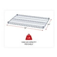 thumbnail image 2 of Alera Industrial Wire Shelving Extra Wire Shelves, 36w x 24d, Silver, 2 Shelves/Carton, 2 of 7