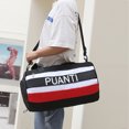 thumbnail image 3 of Fitness Bag Oxford Bolsas de gimnasio portátiles de gran capacidad para hombres y mujeres, color negro FLhrweasw Nuevo, 3 of 9