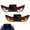 Y1 & Y4, variant on Solar Demon Eye LED Car Window Light, Solar Powered Devil Eyes Car Sign, Dynamic LED Rear Window Ambient Decoration, Activated Flashing & Breathing Modes, Cool Auto Accessories