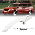 thumbnail image 4 of Outer Door Handle, White Car Outside Door Handle Replacement for Grand Caravan, Enhance Security and Appearance, 4 of 7