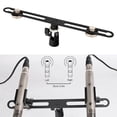 thumbnail image 2 of Adjustable Stereo Microphone Bar with 5/8inch Screws for Holding 2 Mics, 2 of 9