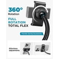 thumbnail image 4 of Soporte para micrófono y teléfono, pinza flexible tipo cuello de cisne InnoGear, 4 of 7