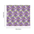 thumbnail image 3 of Yiaed Violets Flowers Print Tapestry for Bedroom,Tapestry Wall Tapestries, Tapestry Aesthetic for Living Room Dorm Room 51" X 60", 3 of 6