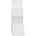 thumbnail image 3 of 60"W x 12 1/2"H x 4"D x 4"F, 5/12 Pitch, Richland Architectural Grade PVC Gable Bracket, 3 of 8