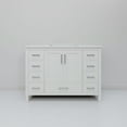 thumbnail image 4 of Jacques 48 in. W x 22 in. D White Bath Vanity and White Quartz Top, 4 of 9
