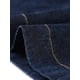 thumbnail image 5 of Chaqueta sin mangas con cremallera de mezclilla para mujer de tallas grandes Agnes Orinda, otoño, negra y azul, 1X, 5 of 6