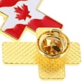 thumbnail image 7 of Homoyoyo Canada Maple Leaf Lapel Pin Set of 5 Metal Pins Unique Design for Home, Office, and Everyday Wear, 7 of 7