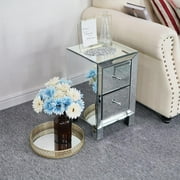 Glass Nightstands Walmart Com