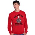 thumbnail image 4 of Delay Talking Until After Game Sports Men's Long Sleeve Tee T Shirt Brisco Brands L, 4 of 6