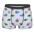 thumbnail image 5 of Uemuo Sea Turtle Whale Pattern Men's Boxer Briefs,Trunk Anti-Chafing,Comfortable, Durable, and Stylish Underwear-Medium, 5 of 9