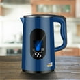 thumbnail image 6 of 1.0L 1500W Electric Kettle, Double-Walled Body, Fast Boiling Stainless Steel Kettle, Anti-Scalding Pp Shell, Suitable For Home And Office, Blue, 10.3 Inches, 6 of 6