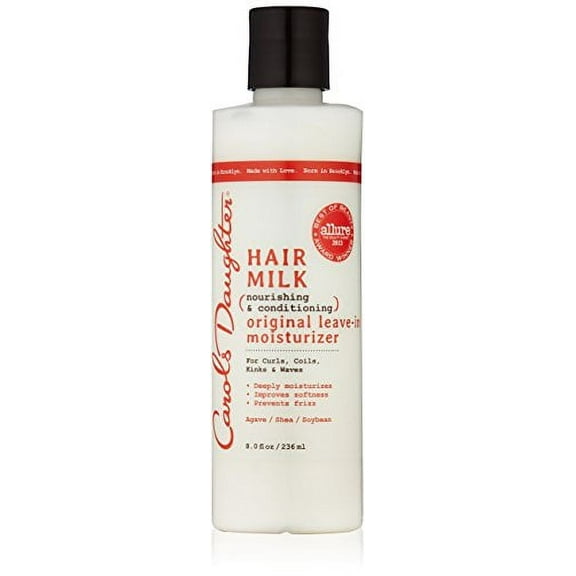 Carol's Daughter Hair Milk Original Leave-In Moisturizer for Unisex, 8 Ounce