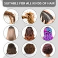 thumbnail image 4 of Toalla de secado rápido para cabello, paquete de 2 turbantes absorbentes de secado rápido para secar cabello rizado y largo, 4 of 5