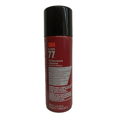 3M Super 77 Multi-Purpose Adhesive, 7.3 fl oz, Aerosol