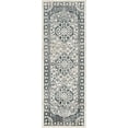 thumbnail image 2 of Mark&Day Washable Rugs, 3x7 West College Traditional Light Gray Runner Area Rug, Grey Blue Carpet for Hallway, Kitchen, Bedroom or Living Room (2'7" x 7'3" Runner, Machine Washable), 2 of 7