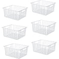 thumbnail image 2 of Freezer Organizer Bins  Upright Freezer Baskets for cu.ft Standup Freezer  Wire Storage Baskets with Built-in Handles, 2 of 3