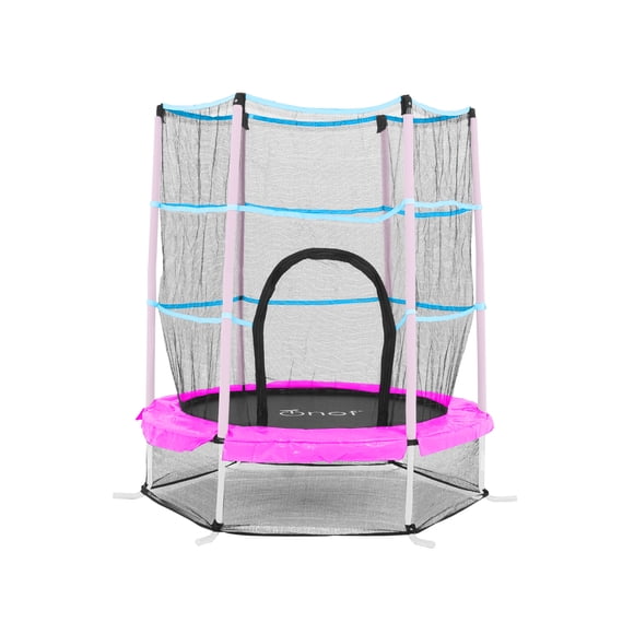 Trampolín Infantil De 1.4 Mts Onof JMP-55 C/ Malla Protectora De 1 a 3 Años