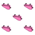 thumbnail image 1 of fastboy Mountain Bicycles Front Tube Frame Storage Bag Road Bikes Anti-scratched Triangular Pouch Keys Cellphone Saddle Holder Pink 5Set, 1 of 6