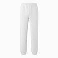 thumbnail image 5 of 7-8T Boys Pants Fleece Lined Thick Straight Leg Elastic Waist Cozy Sweatpants with Side Pockets Fall Winter Casual Wear for Boys 3t 4t 5t 6t 7t 8t 9t 10t,White, 5 of 6