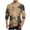 Khaki, variant on SGFCWSX Big Tall Men Blouses, Classic Quick Dry Round Neck Camping Travel Tops Gray XL