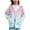 Mint Green, variant on BRGZLK Kids Hoodies Jacket Full Zip Long Sleeve Sweatshirts Gradient Color Shirts Coat Fall Winter Casual Outwear for Boys Girls Green 11-12 Years