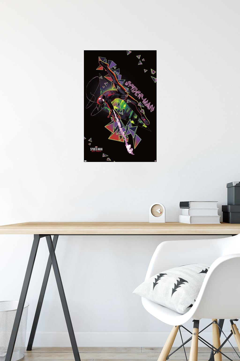 Marvel's Spider-Man: Miles Morales - Jump Wall Poster, 14.725" x 22.375"