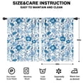 thumbnail image 2 of Blackout Kids Curtains,Pioneer Flower Floral Print Pattern Childrens Insulated Curtains Set Of 2,Bedroom Essentials,Toddler Room Decor 42"x54", 2 of 5