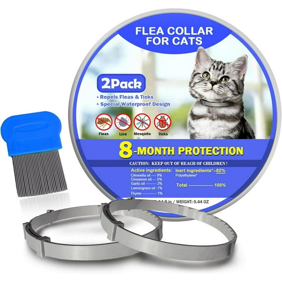 Ultra Pro Fle-a & Tic-k Collar for Cats and Puppies, 7 Month Fle-a and Tic-k Prevention Per Collar