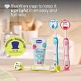 thumbnail image 4 of Chicco Combo De Dos Cepillos De Dientes 3-6 Años Azul Y Amar, 4 of 5